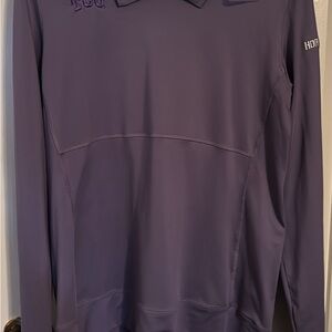 TCU Nike Golf Sport Dri-FIT Shirt in Dark Gray